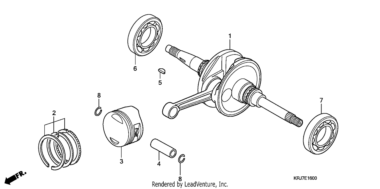 CRANKSHAFT/PISTON