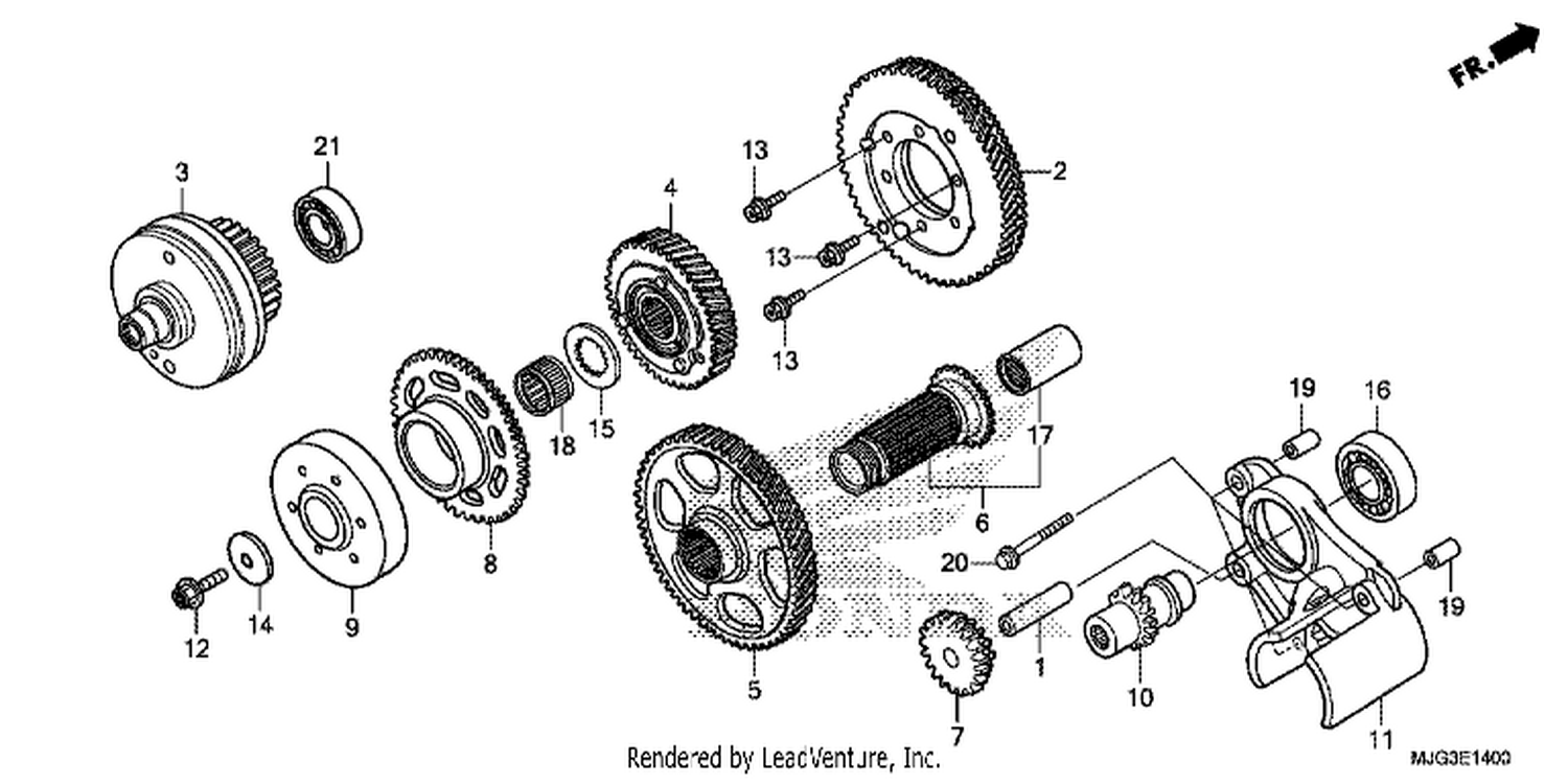  PRIMARY DRIVE GEAR