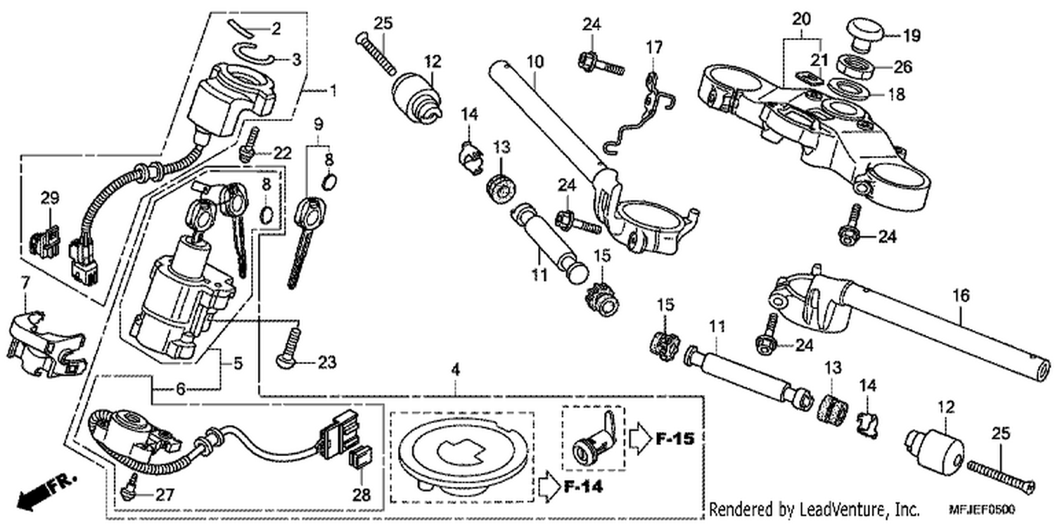  HANDLE PIPE/TOP BRIDGE