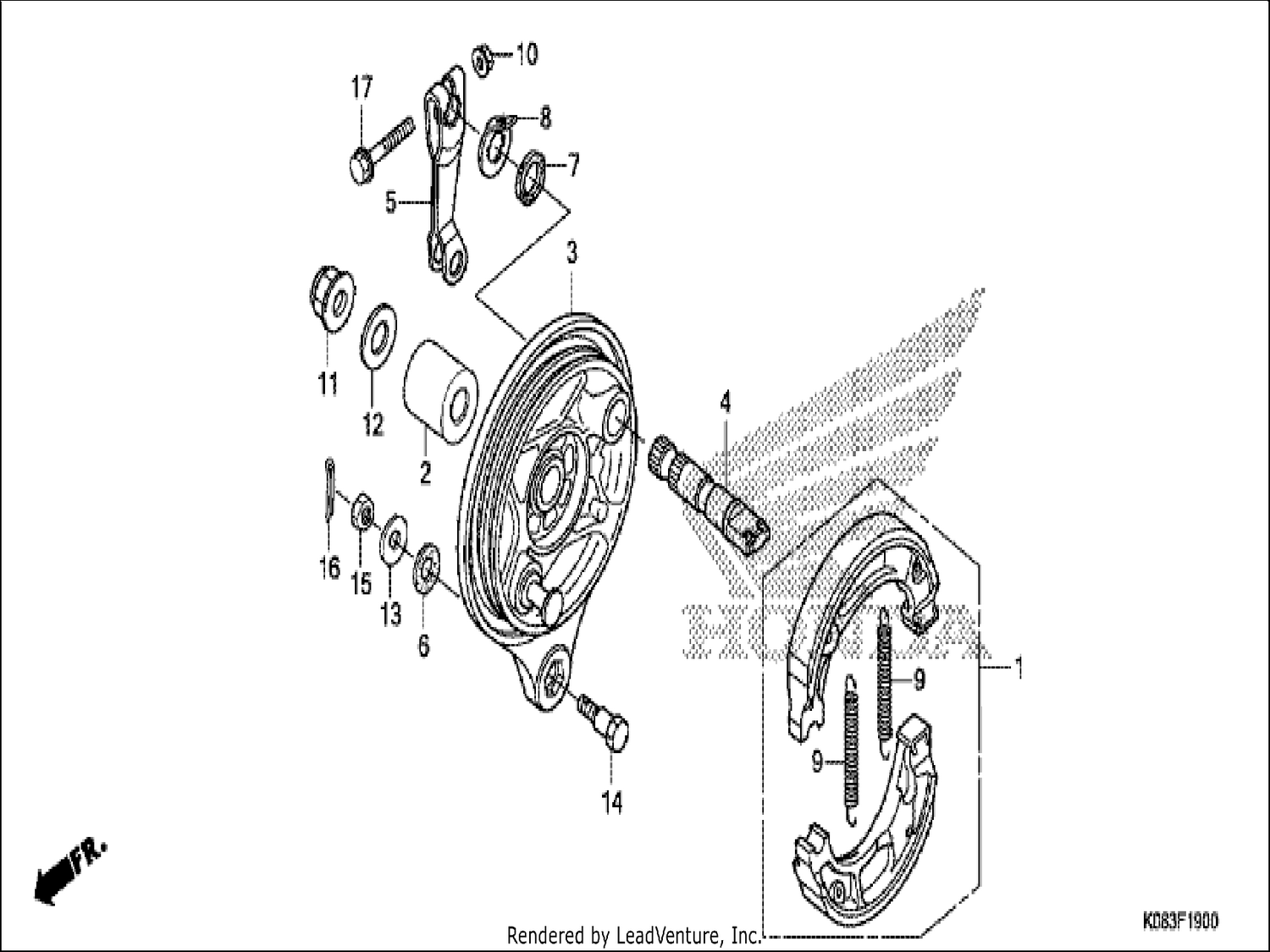  REAR BRAKE PANEL