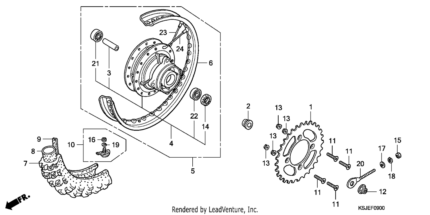 REAR WHEEL