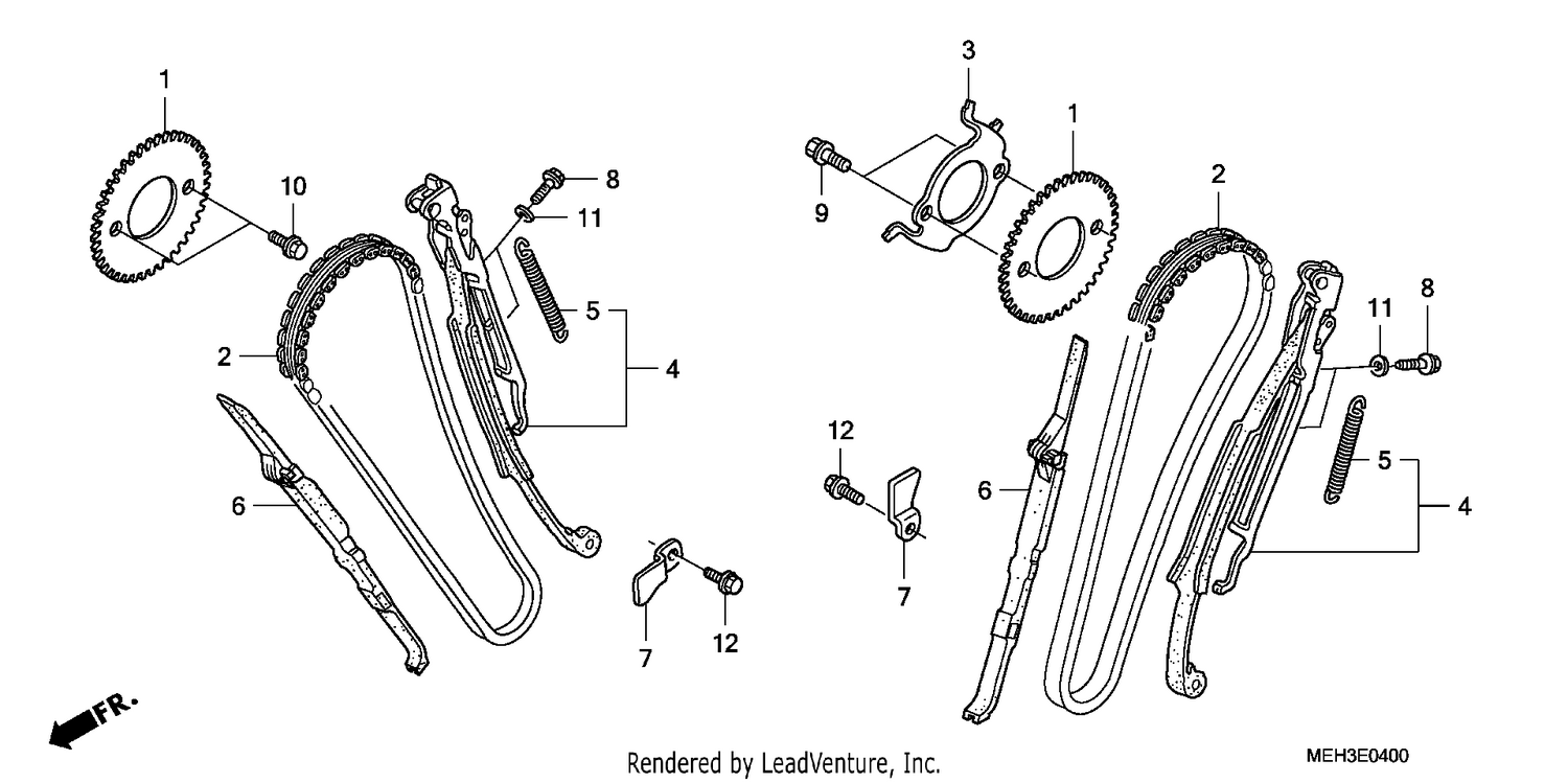 CAM CHAIN/TENSIONER