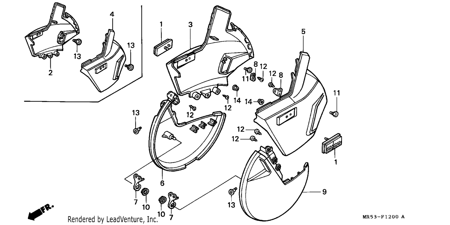 FRONT DISK COVER