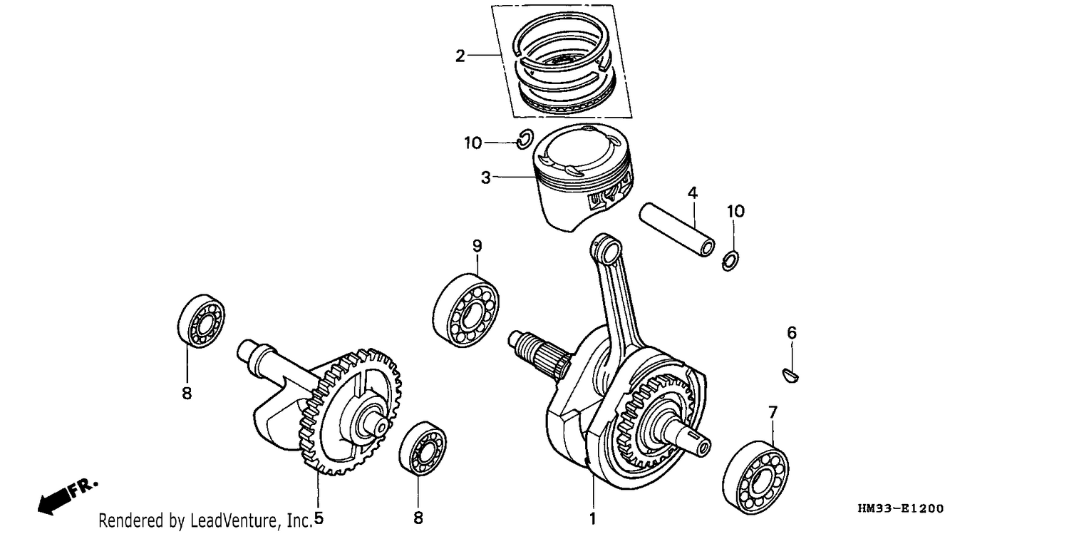CRANKSHAFT/PISTON