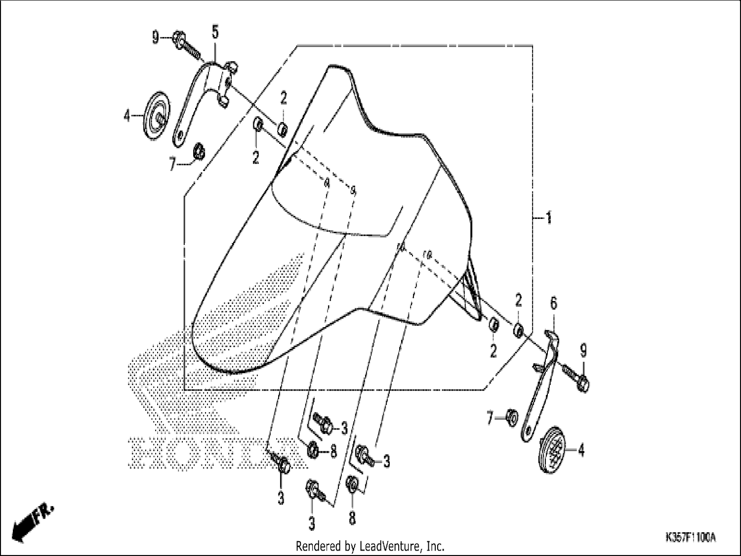  FRONT FENDER