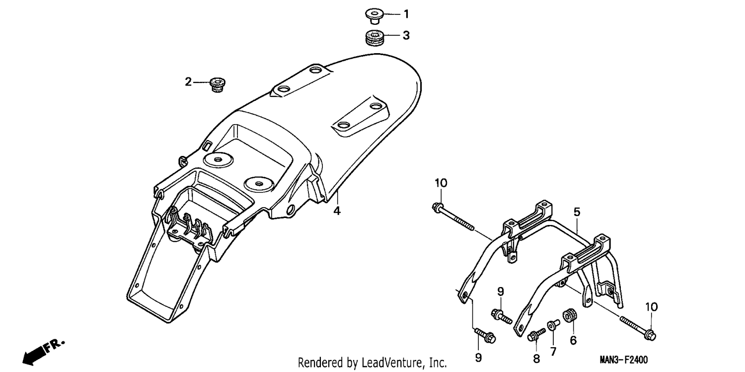 REAR FENDER (1)