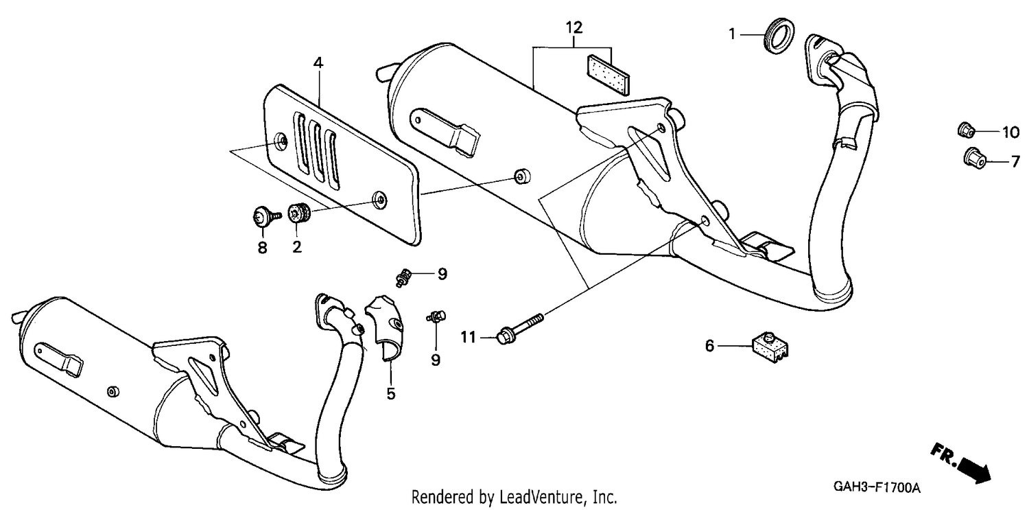 EXHAUST MUFFLER