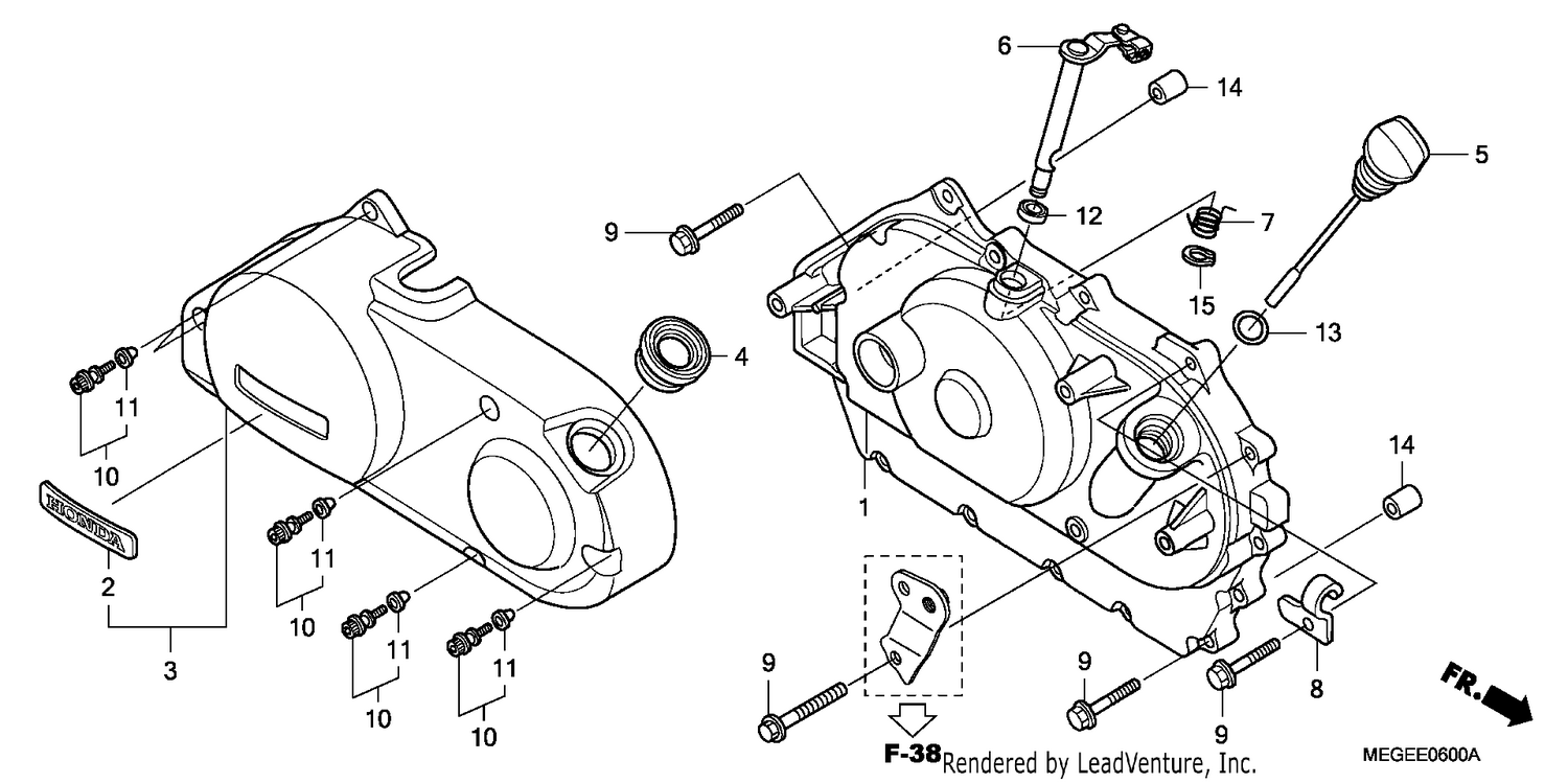 RIGHT CRANKCASE COVER