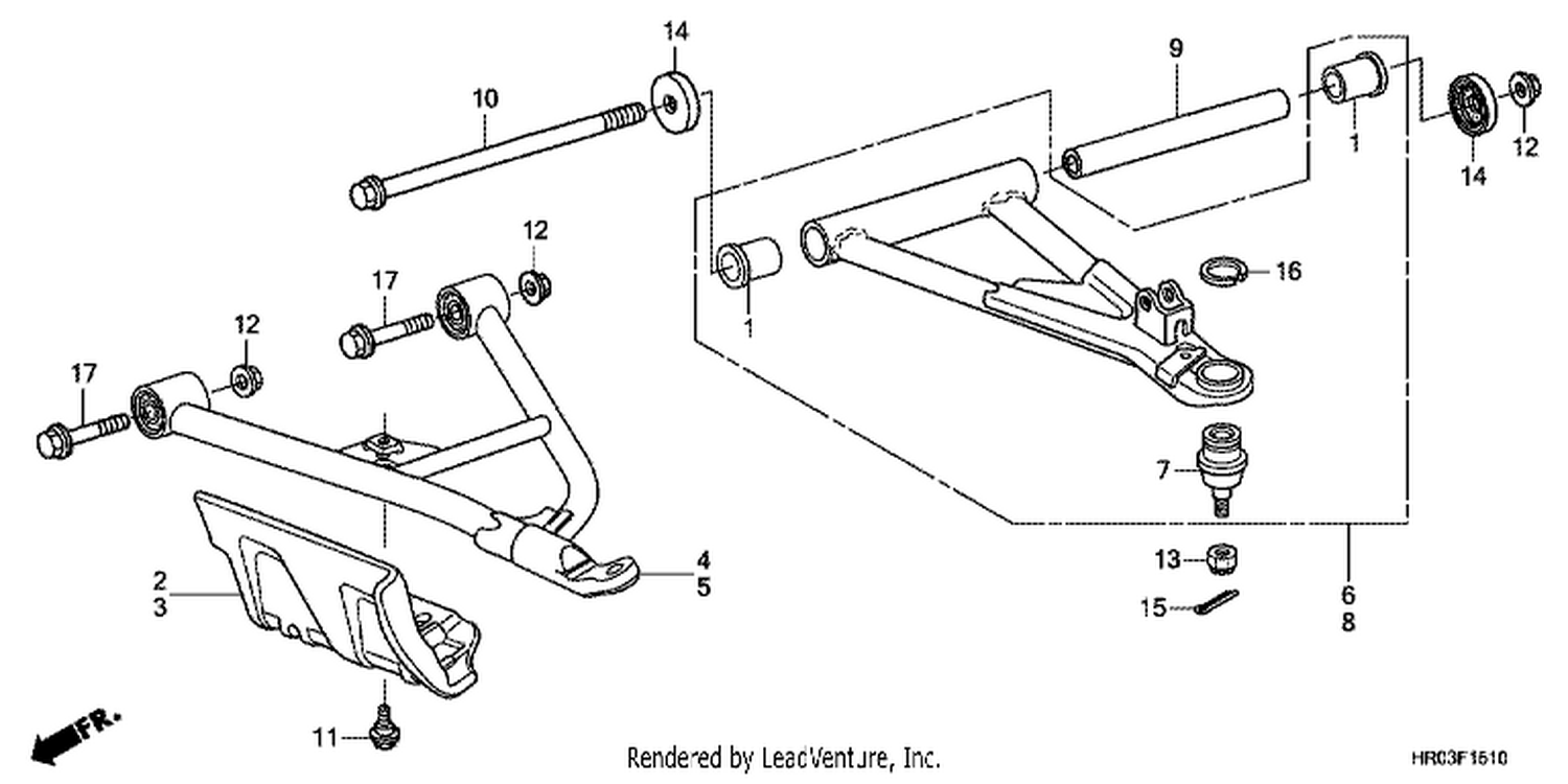  10 FRONT ARM