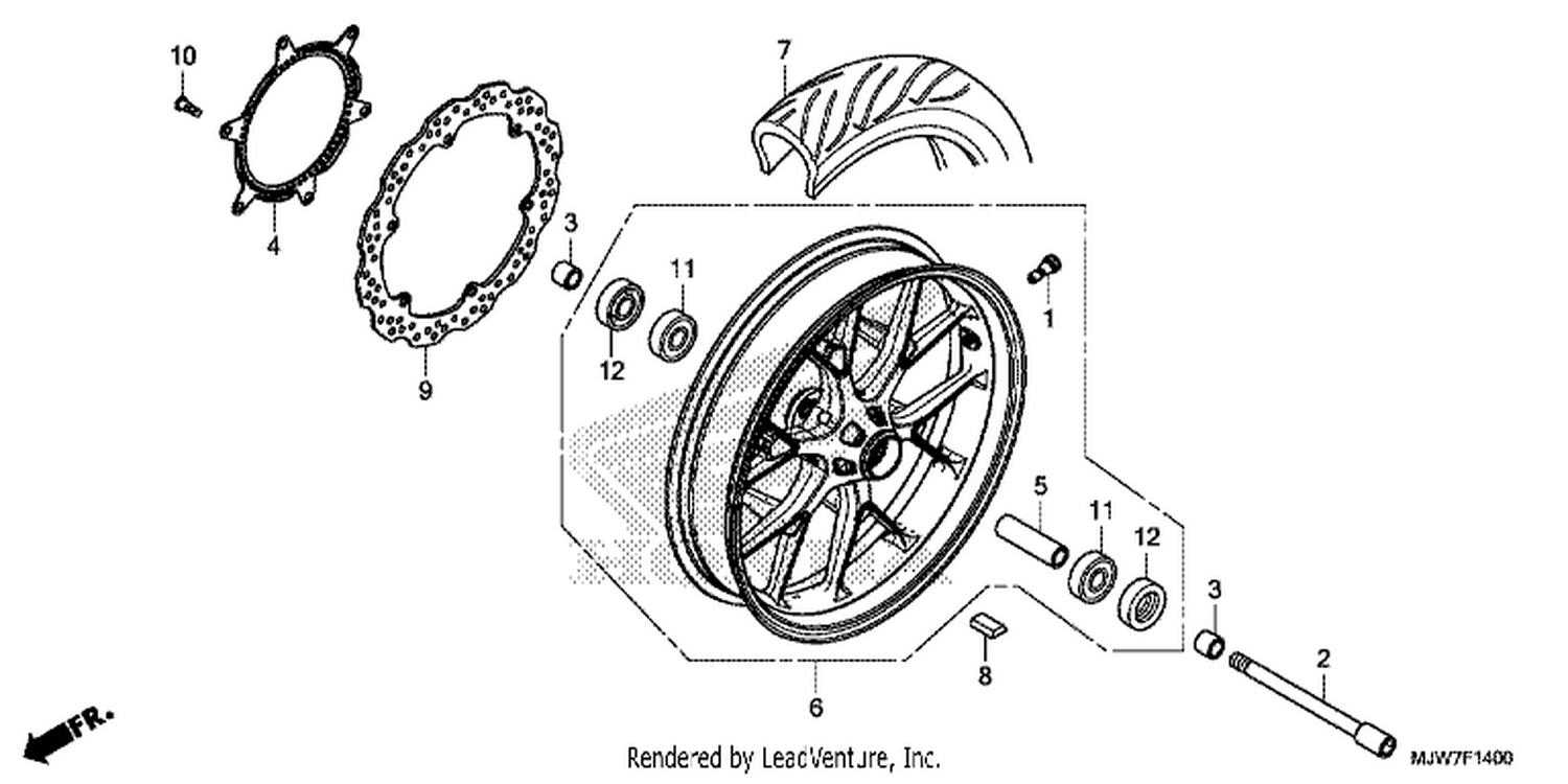  FRONT WHEEL
