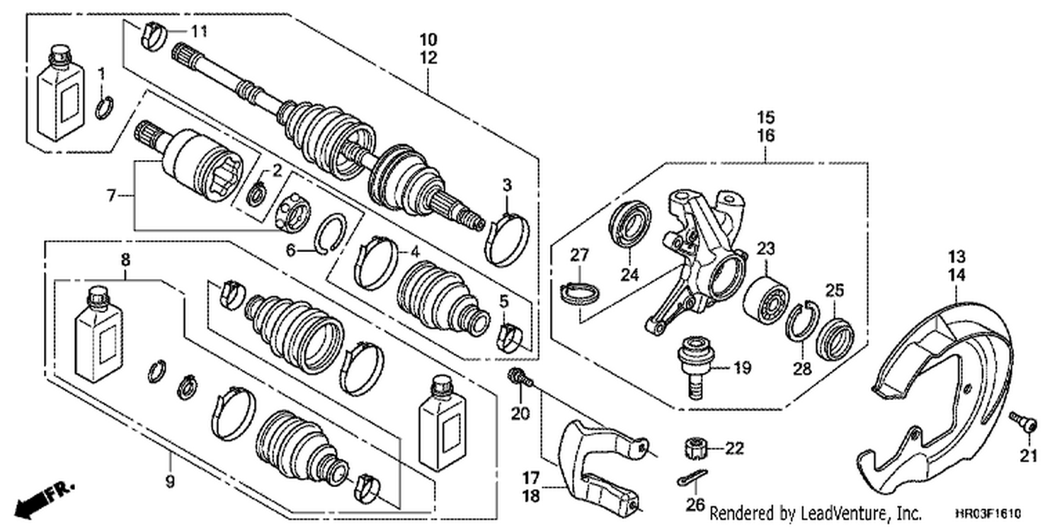  10 FRONT KNUCKLE