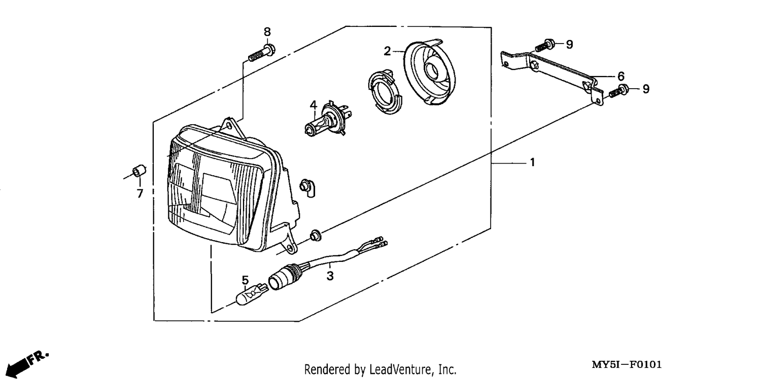 HEADLIGHT (CB500S)