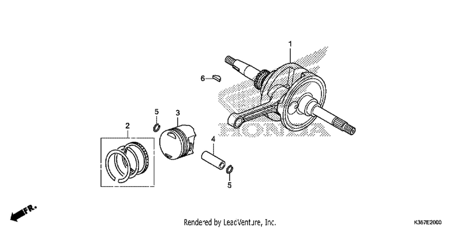  CRANKSHAFT/PISTON