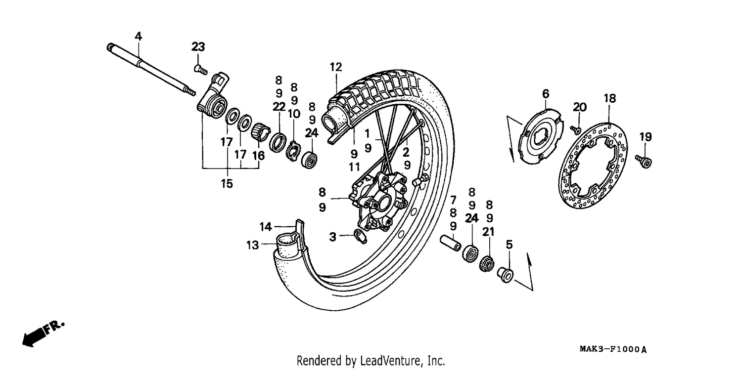 FRONT WHEEL