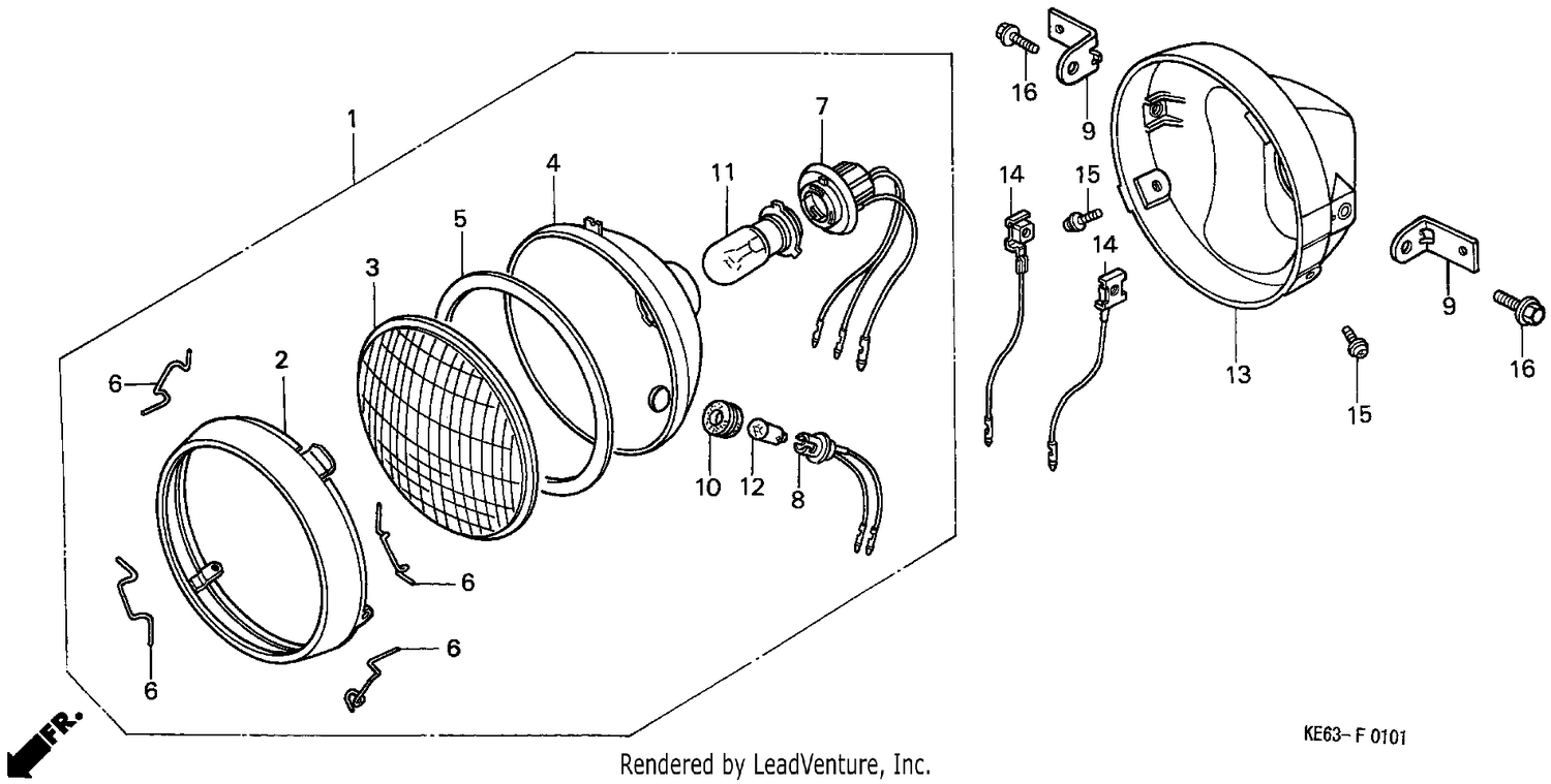 HEADLIGHT (E)