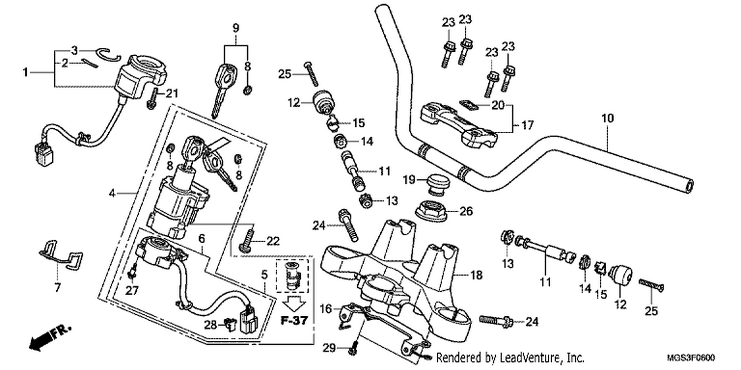  HANDLE PI PE/ TOP BRI DGE
