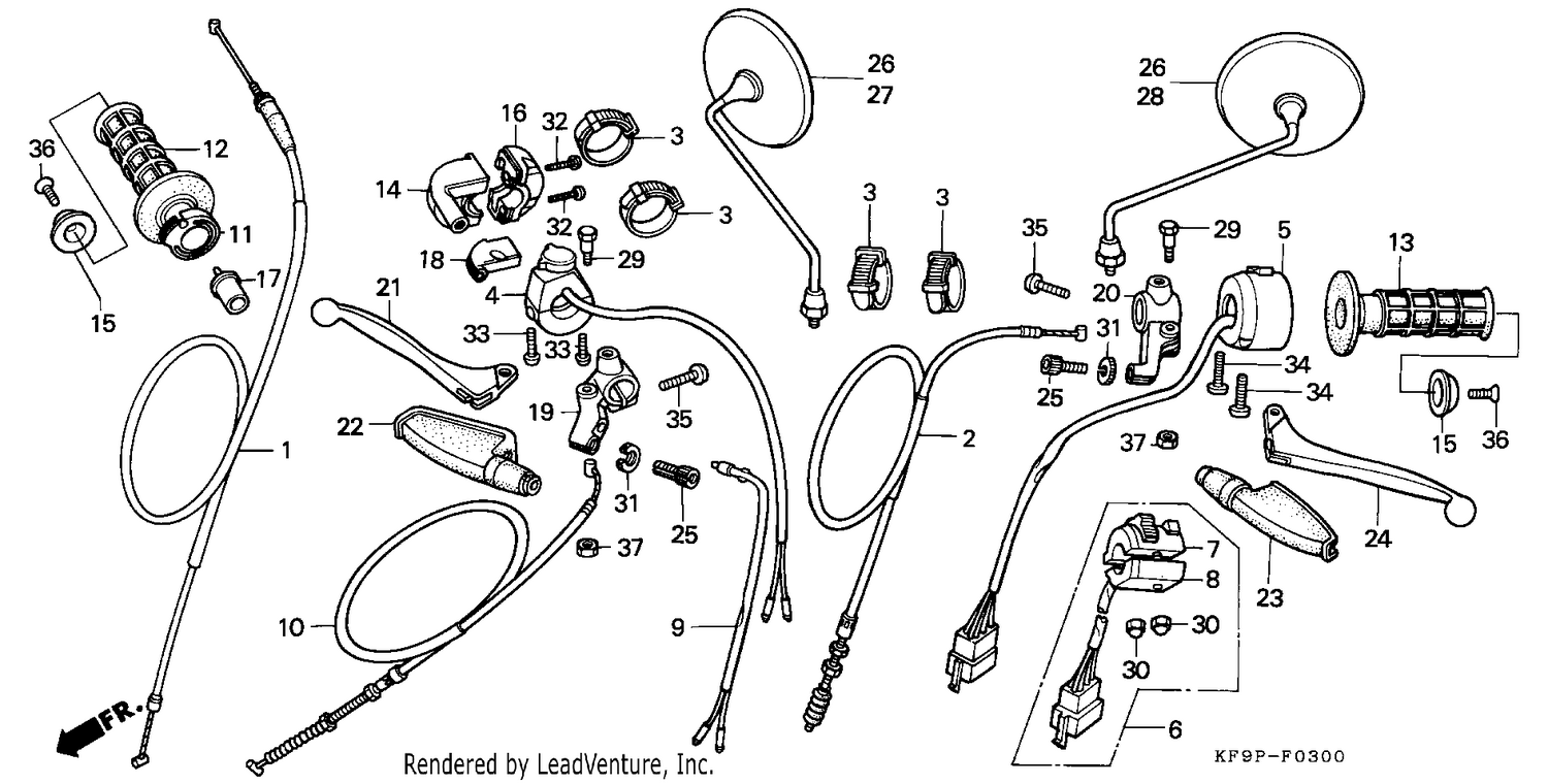 HANDLE LEVER/SWITCH/ CABLE