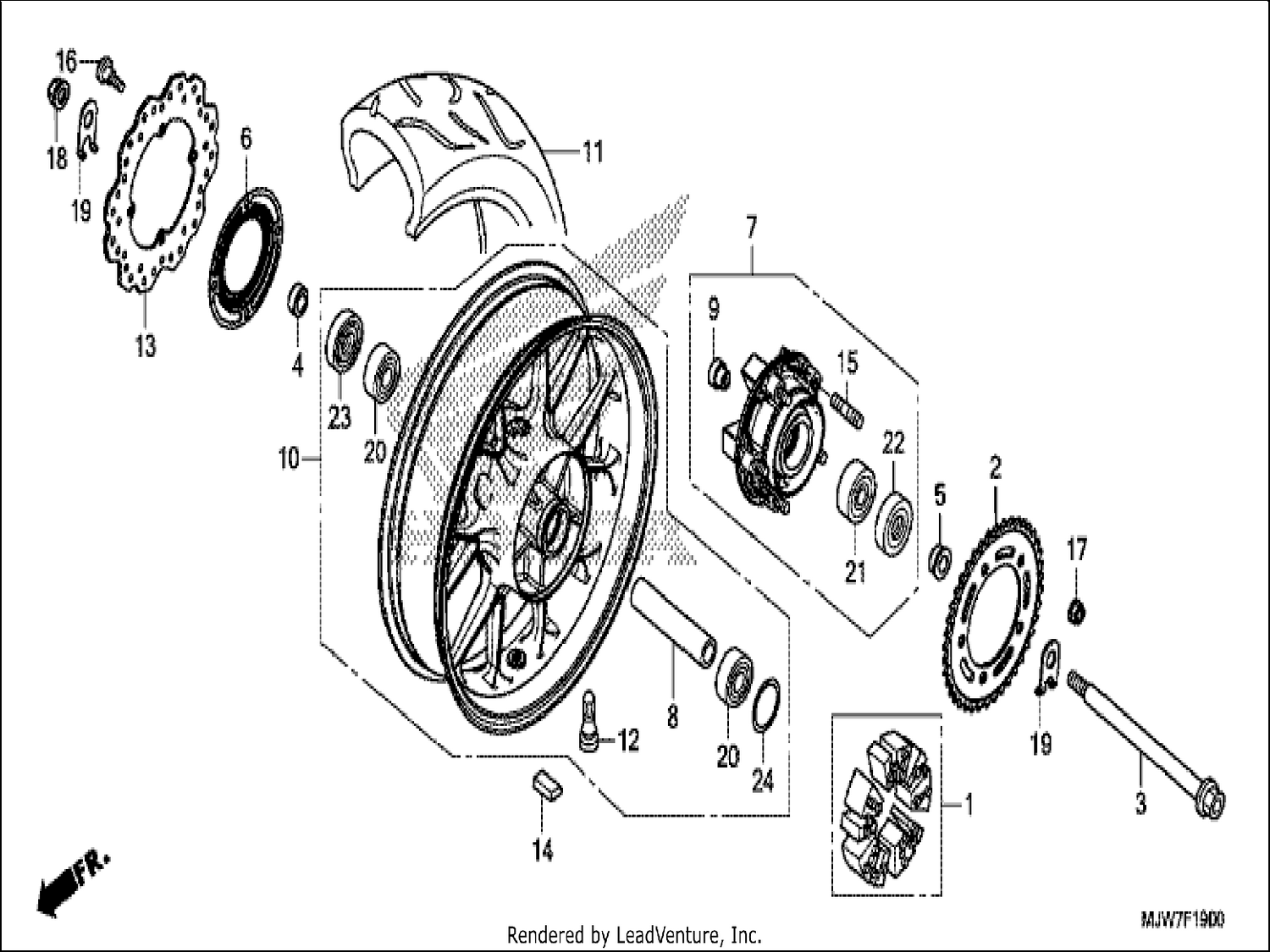  REAR WHEEL