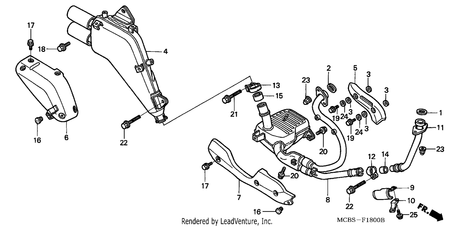 EXHAUST MUFFLER