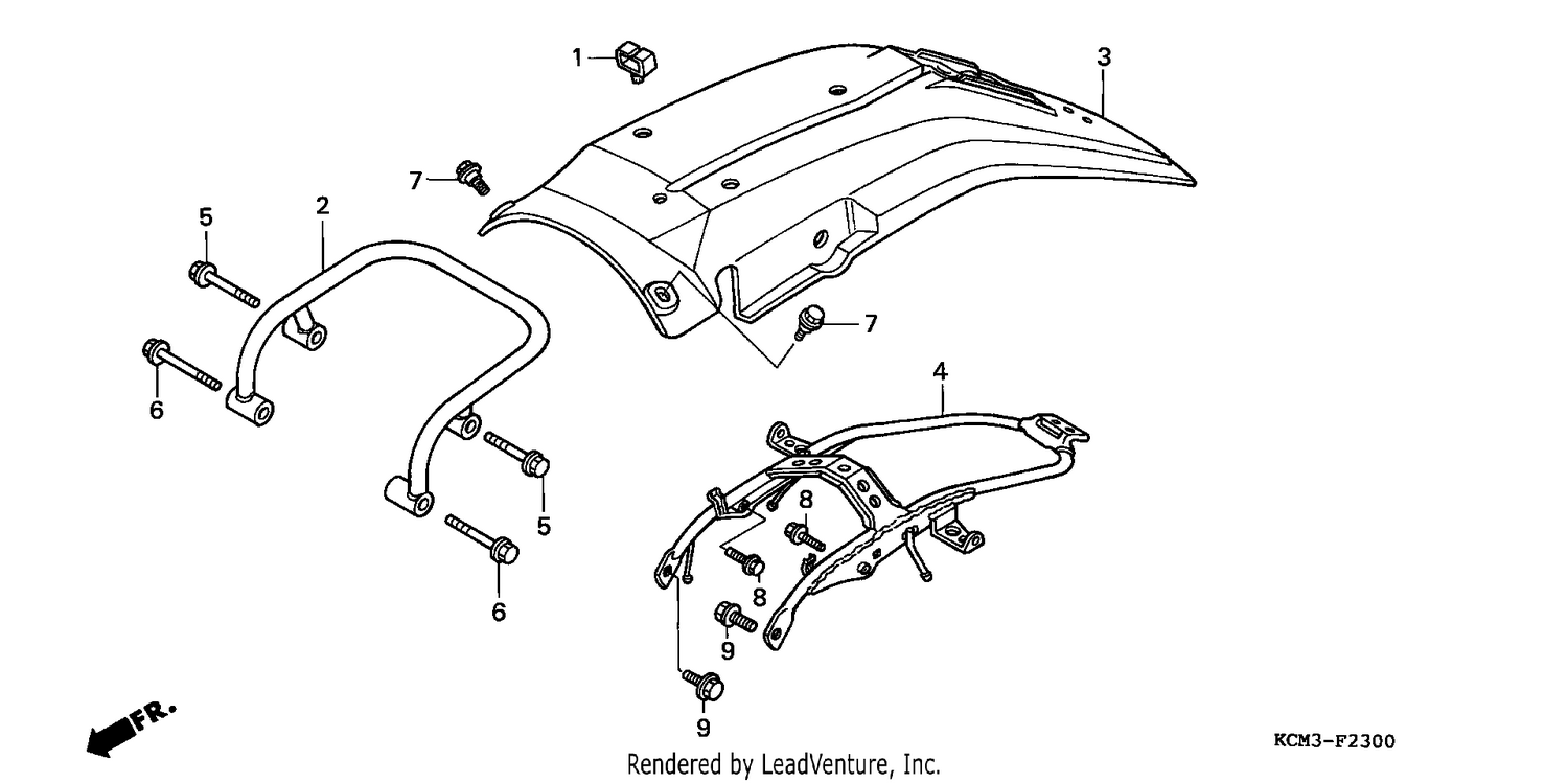 REAR FENDER
