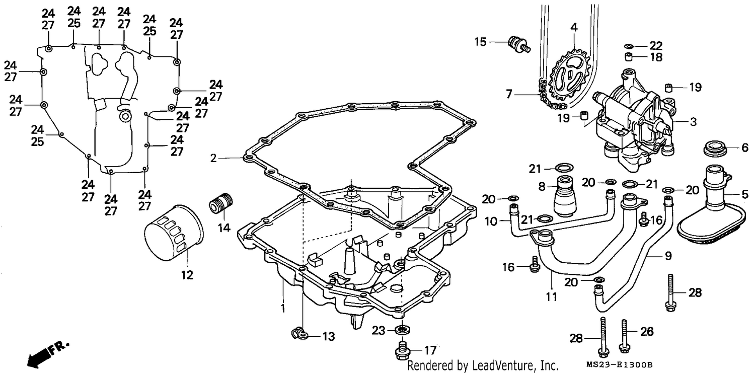 OIL FILTER/OIL PAN/ OIL PUMP