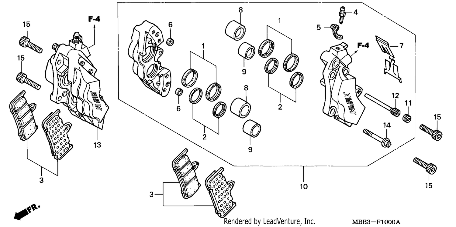 FRONT BRAKE CALIPER