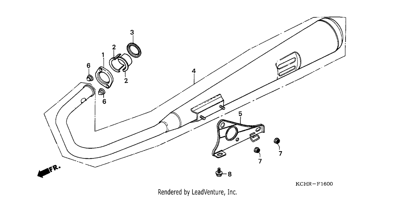 EXHAUST MUFFLER