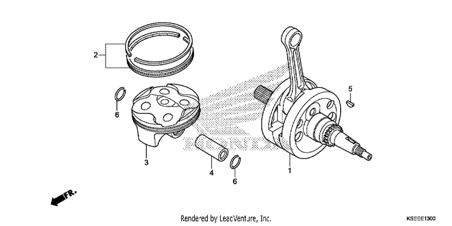  CRANKSHAFT/PISTON