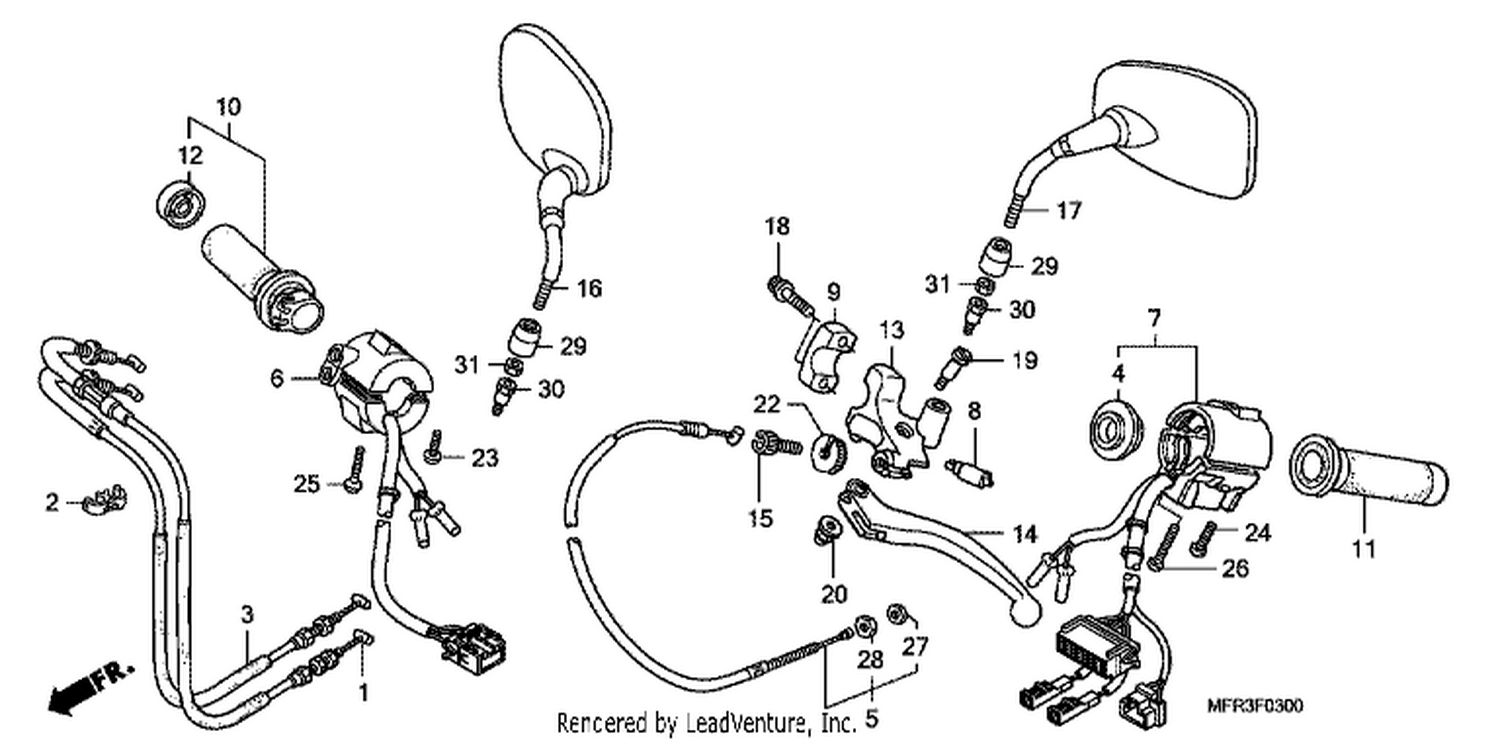  HANDLE SWITCH/CABLE