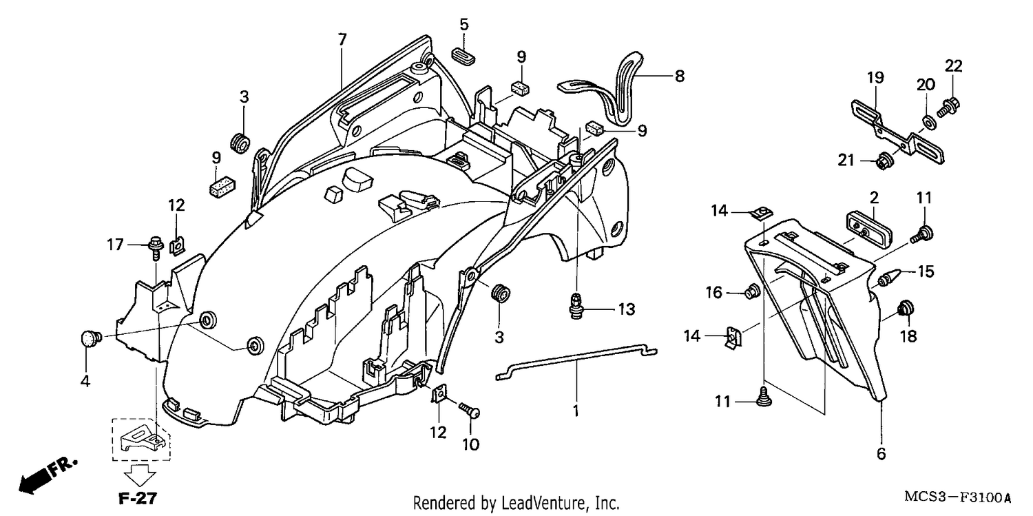 REAR FENDER