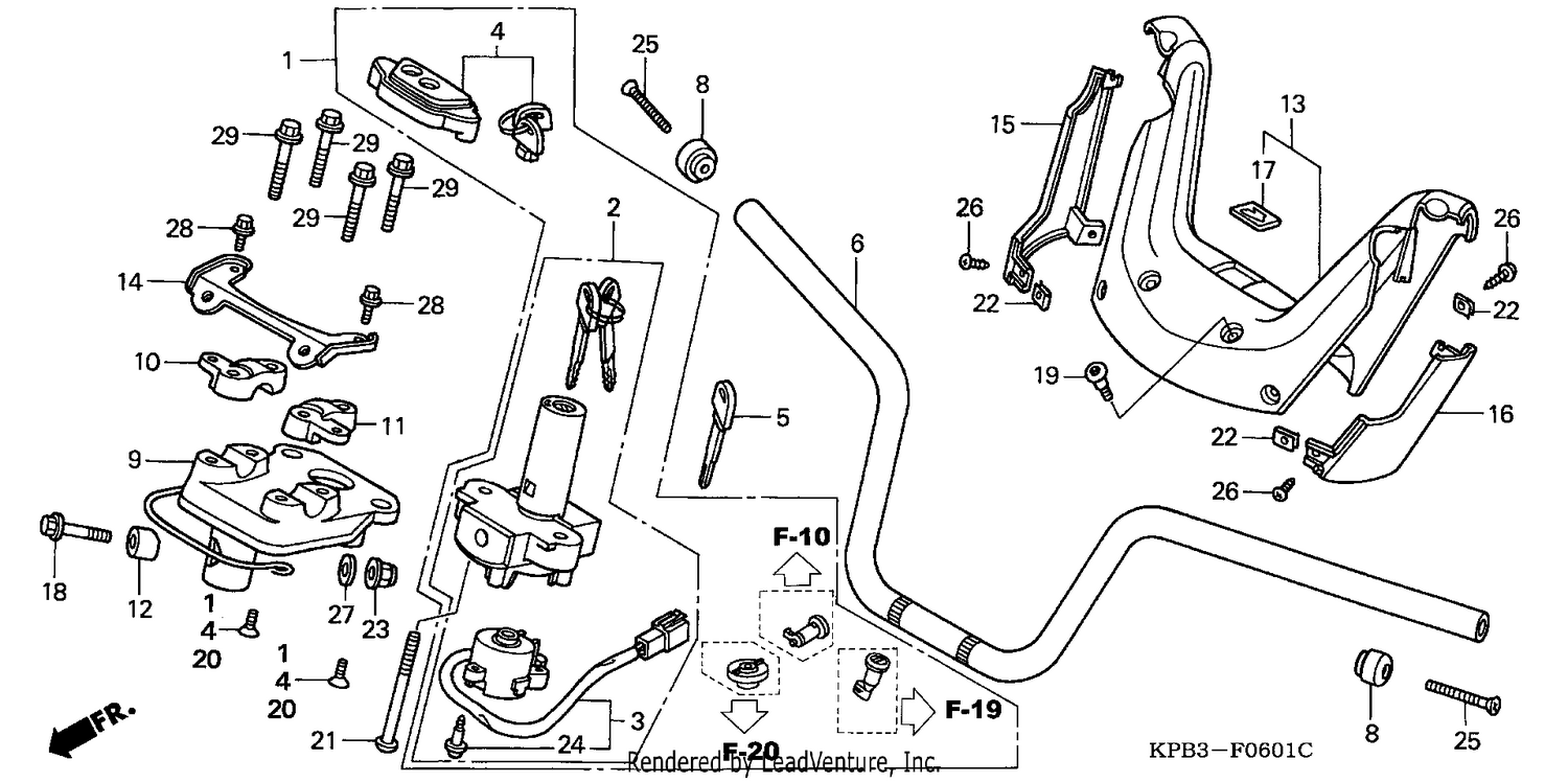 HANDLE PIPE/HANDLE COVER (NSS2502)