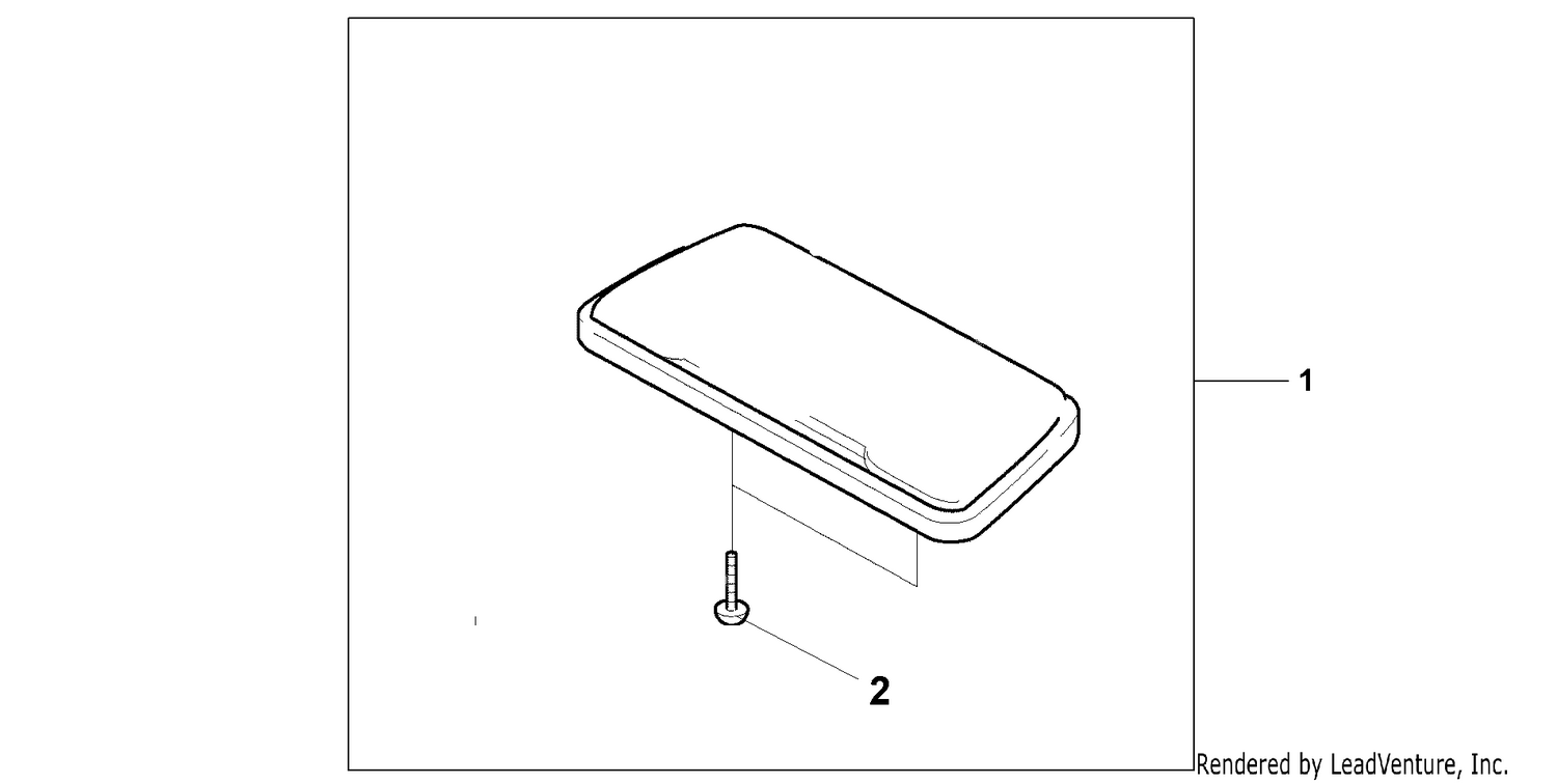 TRUNK VANITY MIRR
