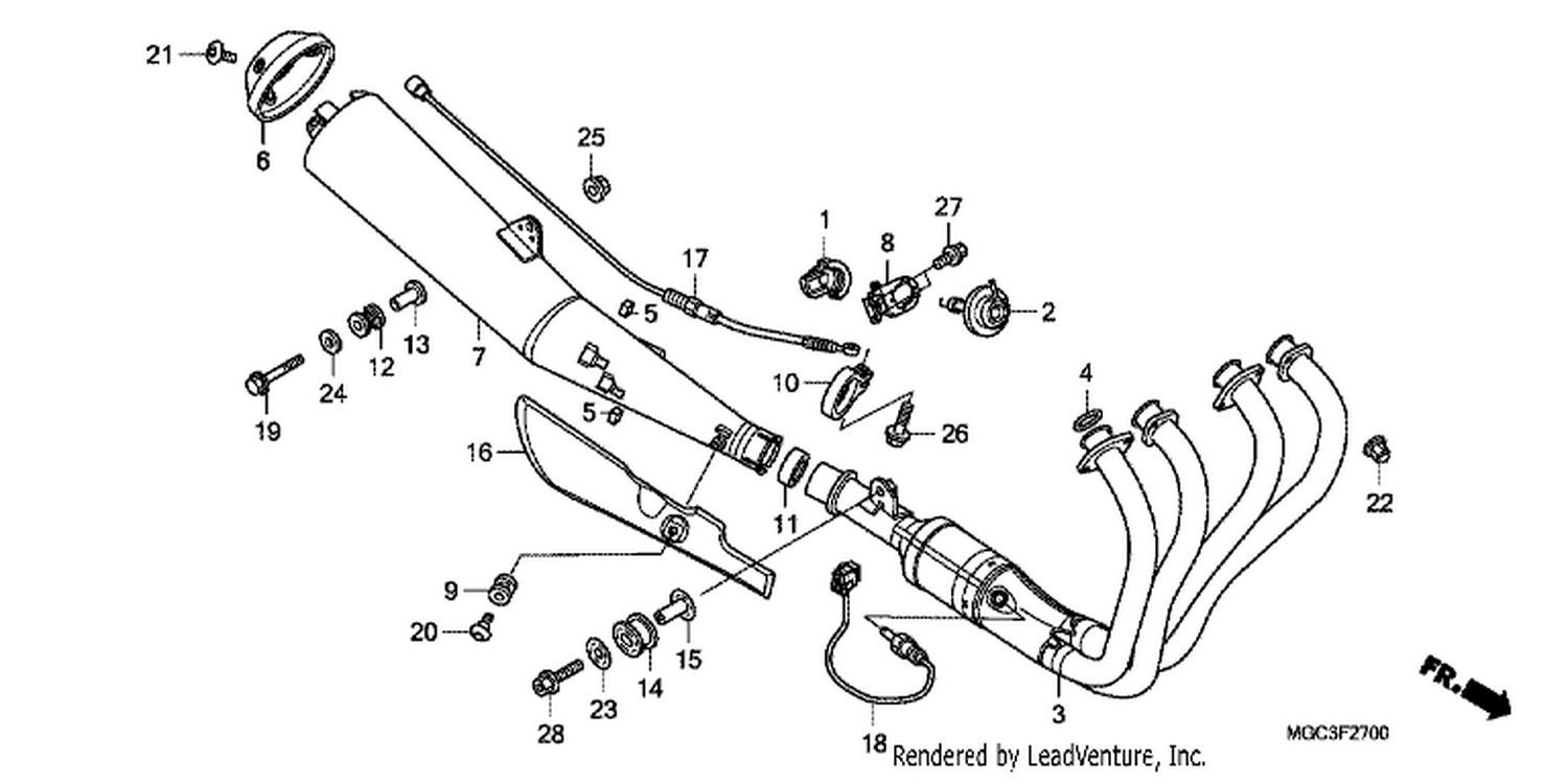  EXHAUST MUFFLER