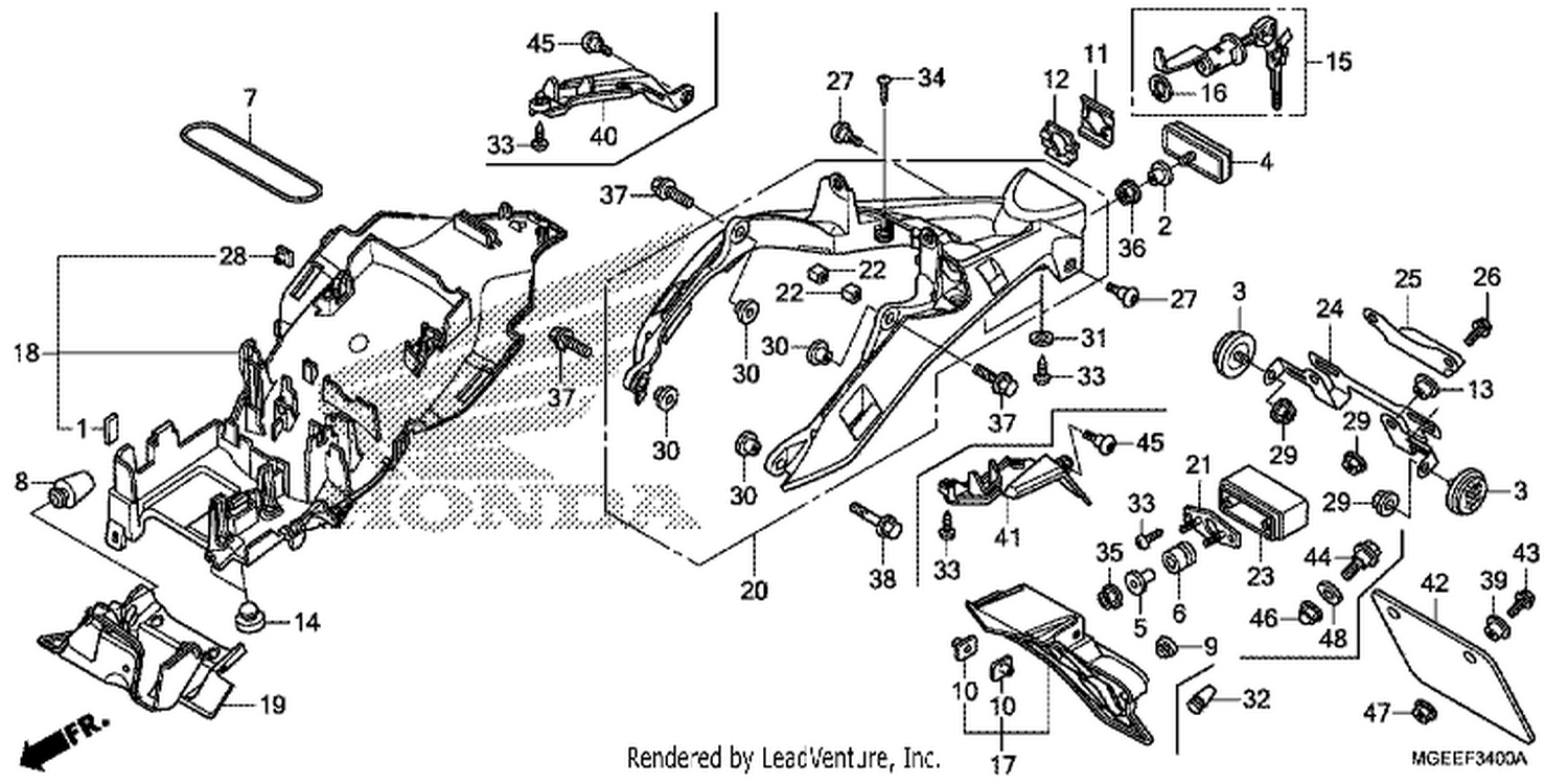  REAR FENDER