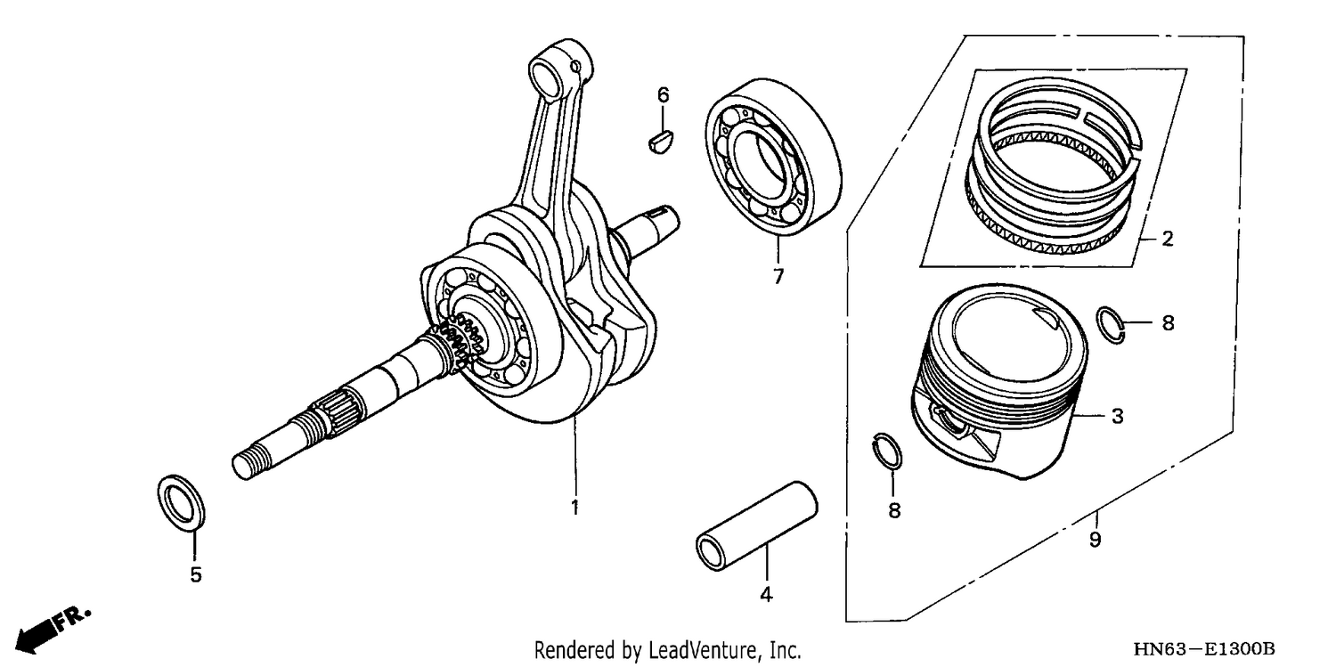 CRANKSHAFT/PISTON