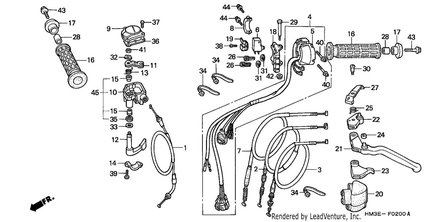 HANDLE LEVER/SWITCH/CABLE