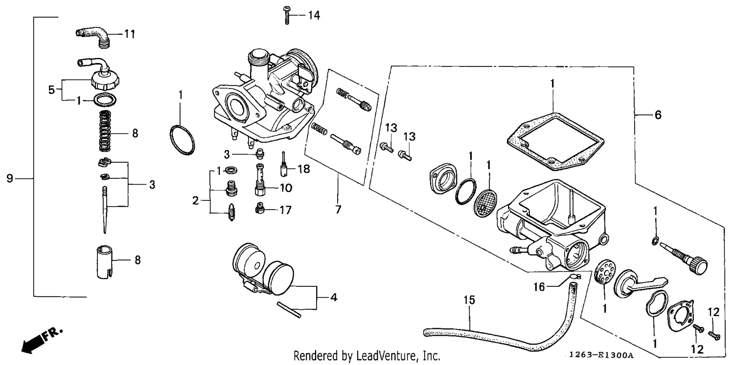 CARBURETOR (ST50C/ST70C/K)