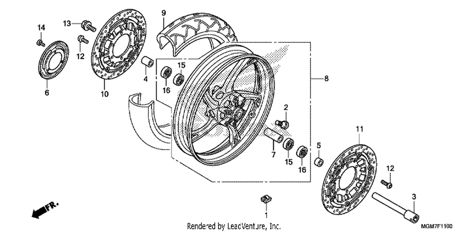  FRONT WHEEL