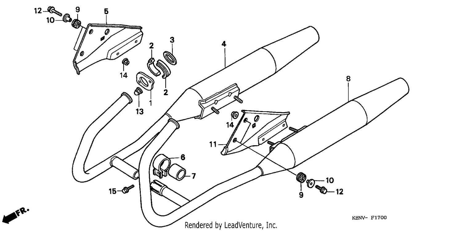 EXHAUST MUFFLER