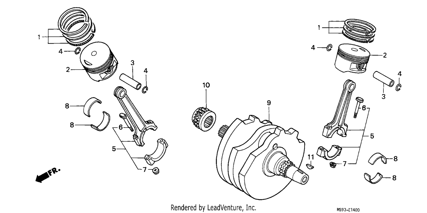 CRANKSHAFT/PISTON