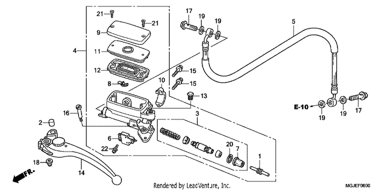  CLUTCH MASTER CYLINDER