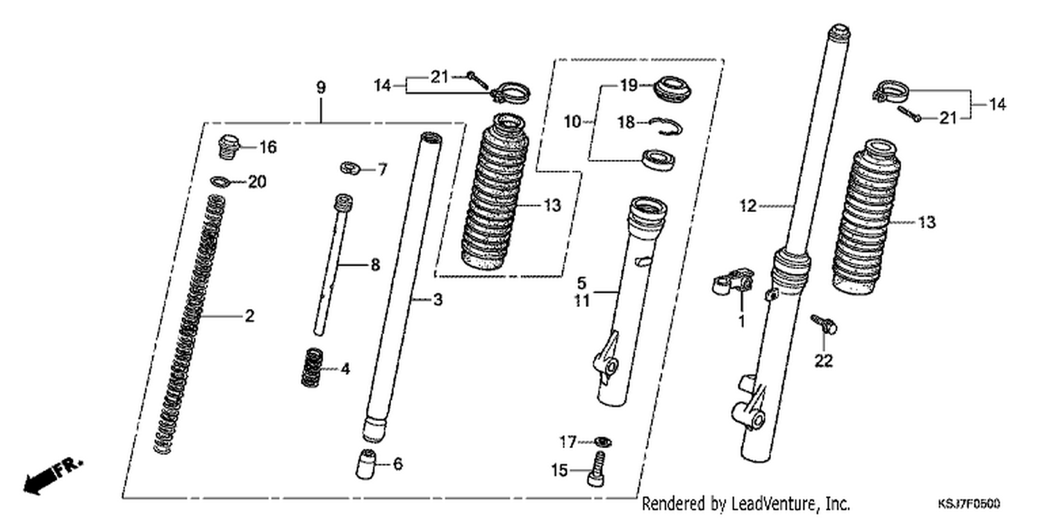  FRONT FORK