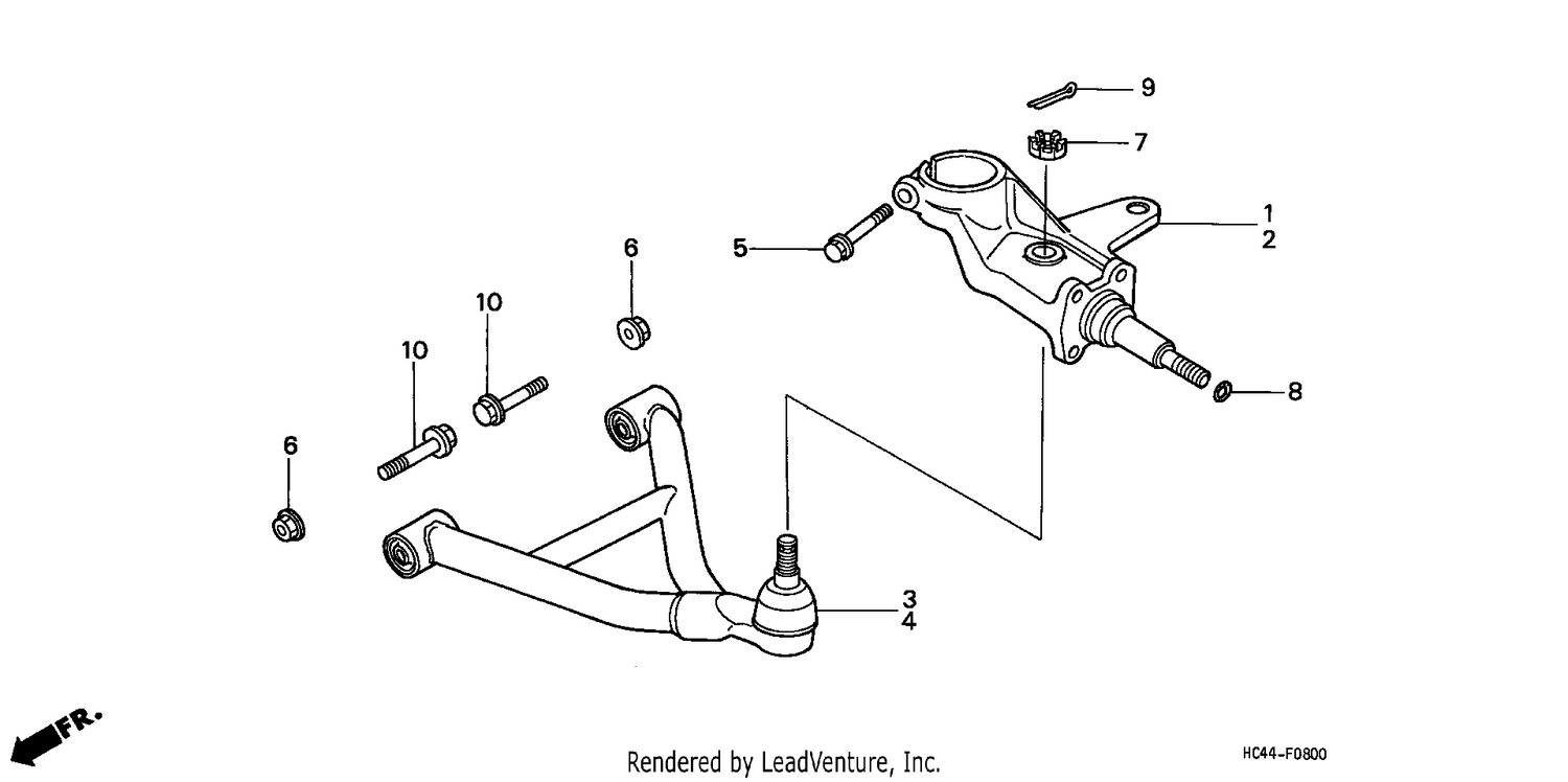 FRONT ARM (TRX300)