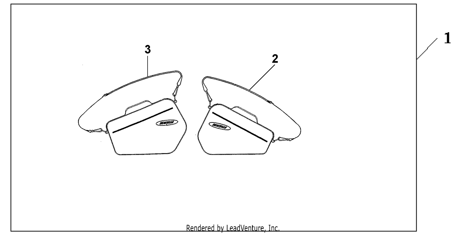 PANNIER INNER BAG SET
