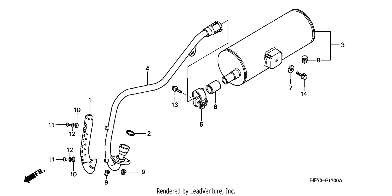 EXHAUST MUFFLER