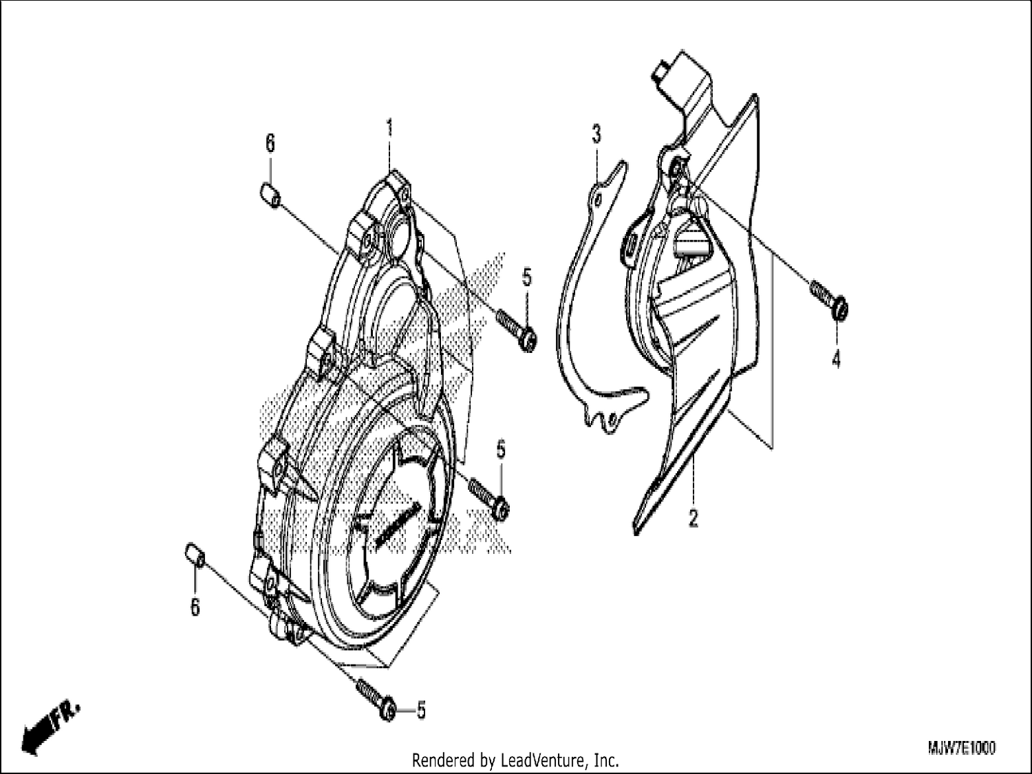  A.C. GENERATOR COVER