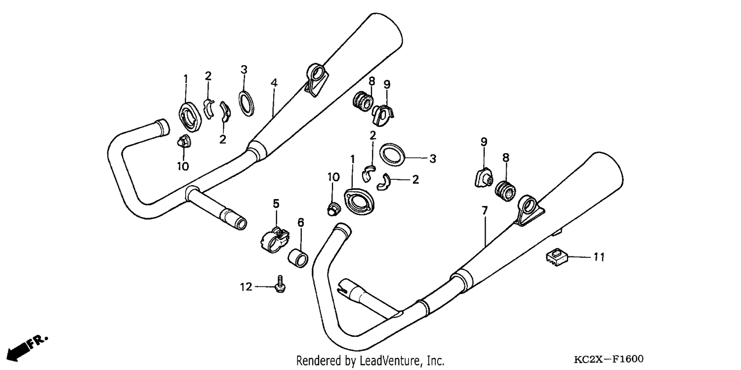 EXHAUST MUFFLER
