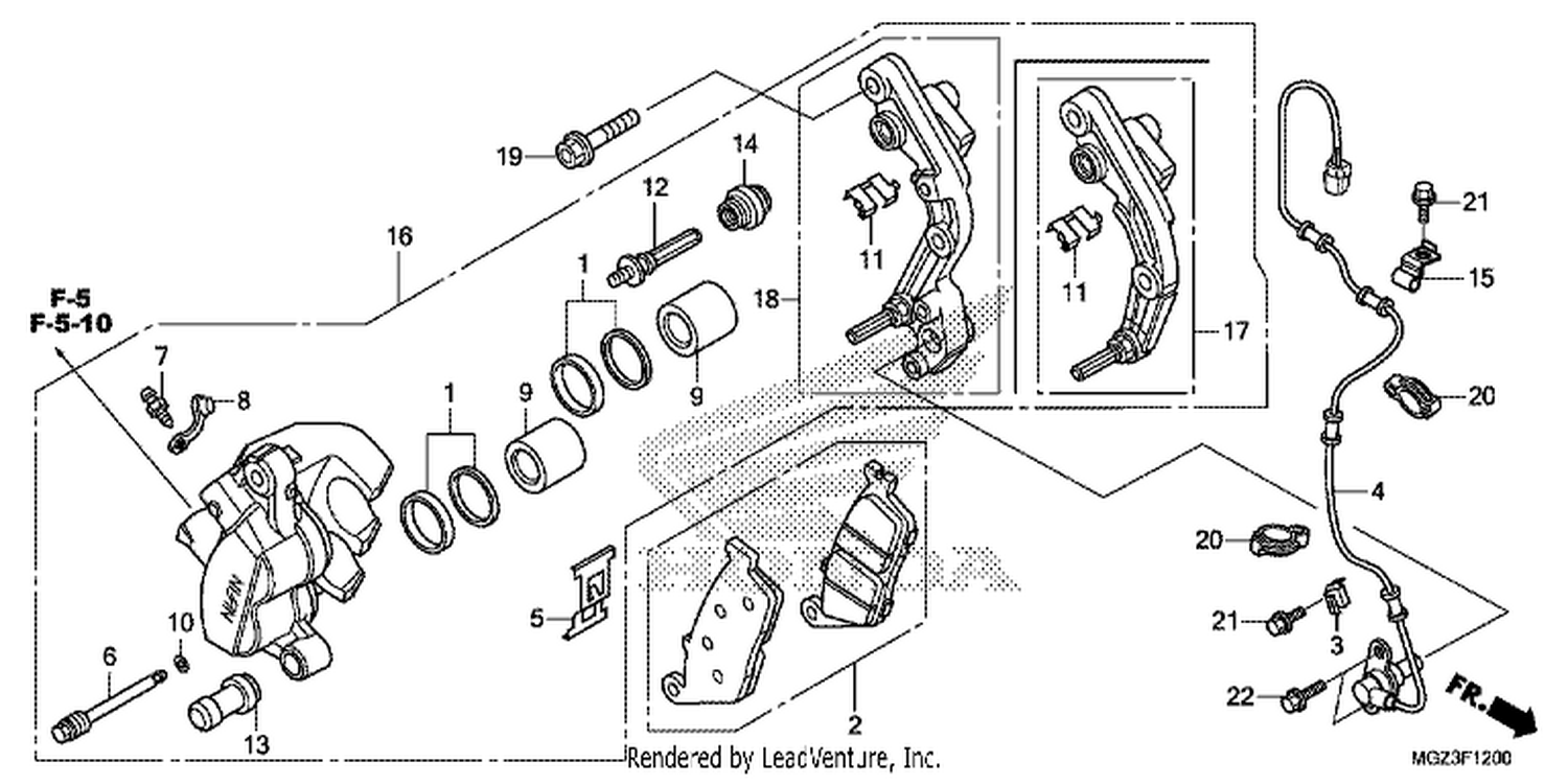  FRONT BRAKE CALIPER