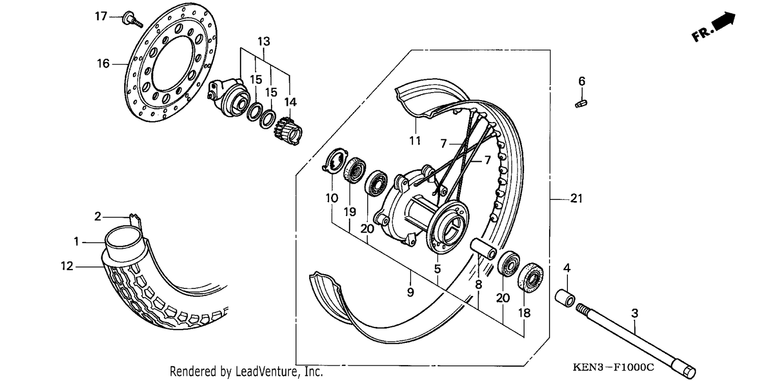 FRONT WHEEL