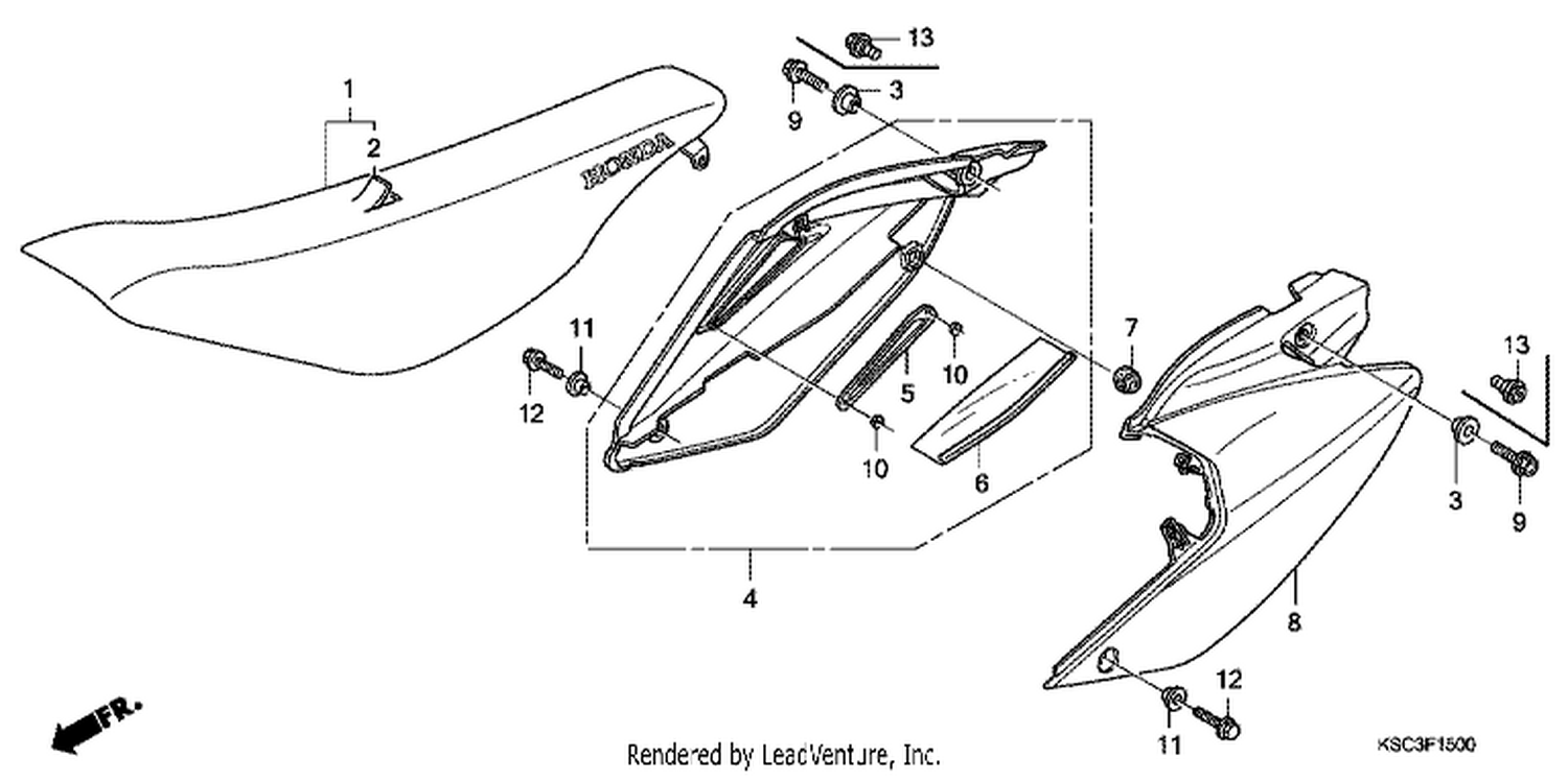  SEAT/ SI DE COVER